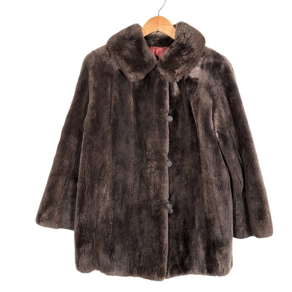 VINTAGE Soft Rabbit Fur Coat - Picture 10 of 10